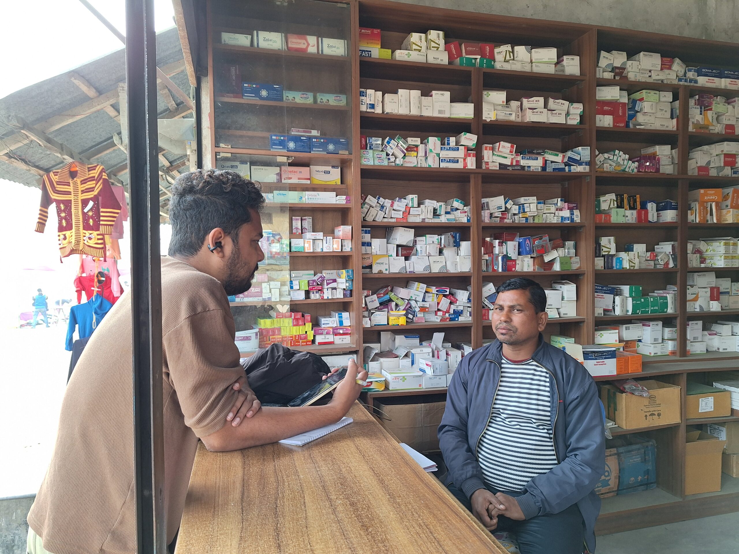 Key informant interview with community member